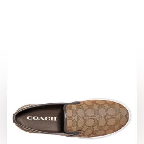 COACH Women's Signature Slip-On Sneakers - Picture 3 of 9
